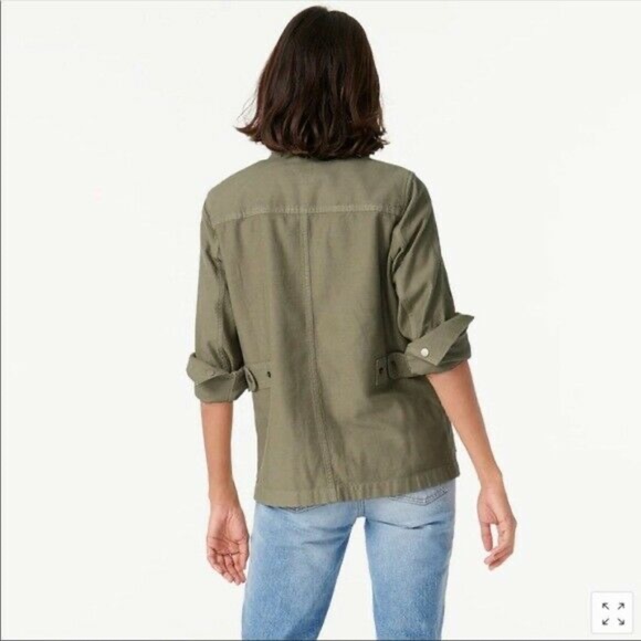 J. Crew garment-dyed military jacket NWT - Picture 3 of 6